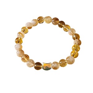 Citrine Cat Lover&#39;s Bracelet