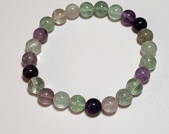 Colorful Fluorite Bracelet