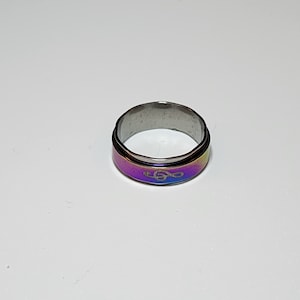 Spinner Ring - Music Notes