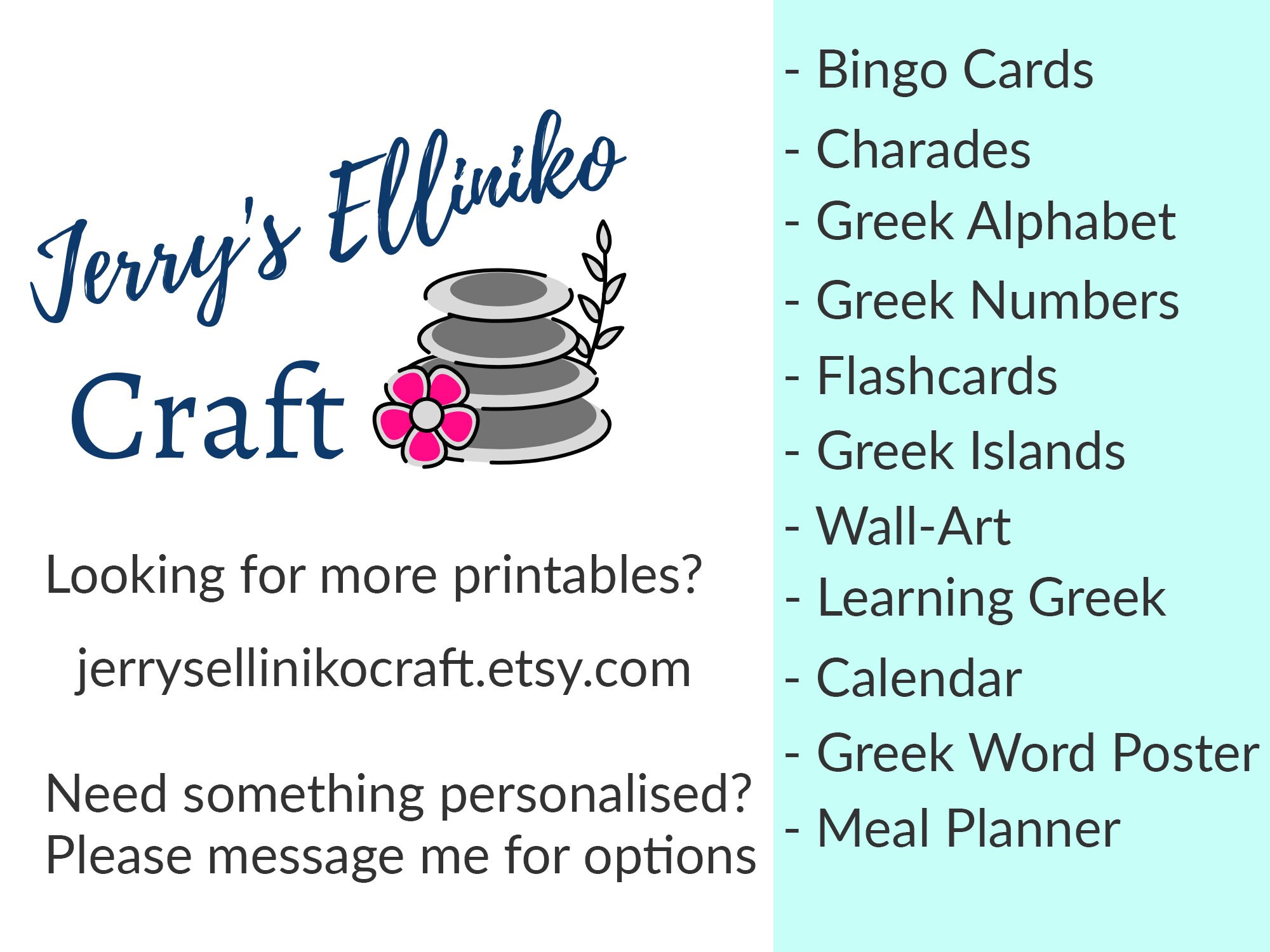 GREEK ALPHABET Flash Cards Greek Alphabet Letters Etsy UK