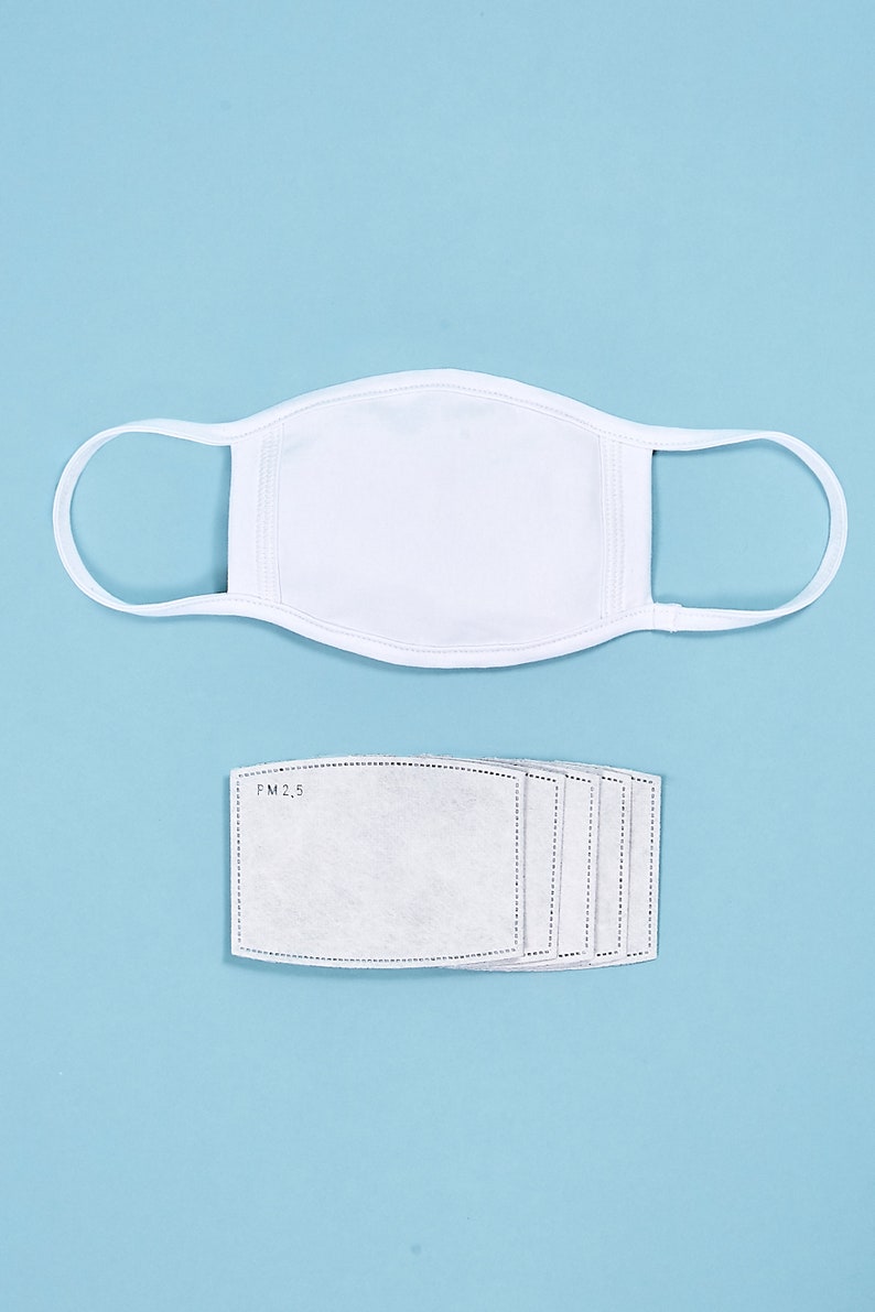 Made in USA Filter Included Pocket Cloth Face Mask Washable Reusable Unisex MILK N TOAST 