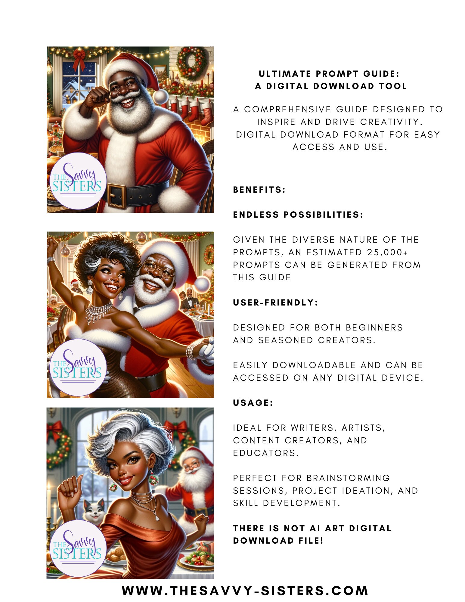 Exclusive Chatgpt V4 and DALLE3 Ai Art Prompt Guide African American