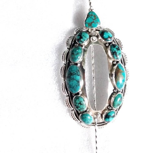 TURQUOISE Hair shops pin