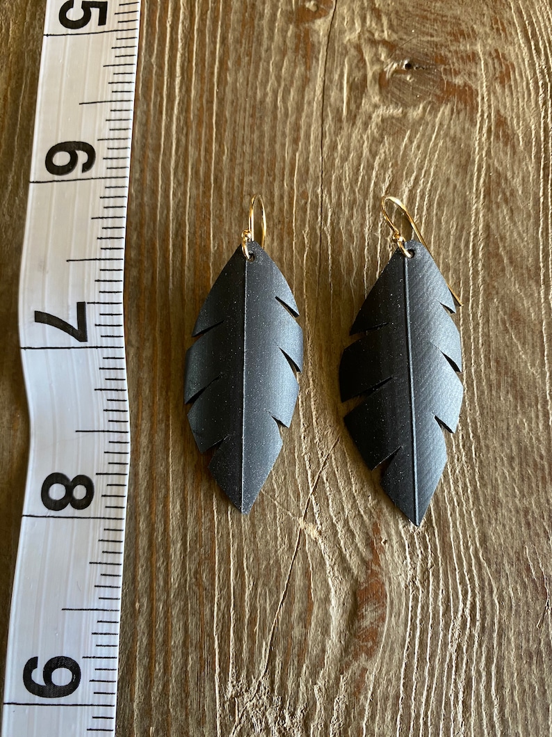 Recycled Earth Friendly Bike Tire Earrings Etsy New Zealand