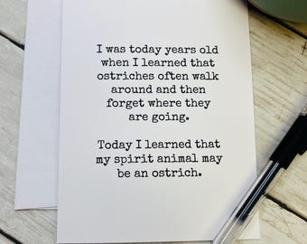 Friends Funny Card/ For Friend / For Best Friend / Friendship Card / Funny Cards / Snarky Card / Funny Adult Cards / Forget Where I'm Going