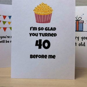 Funny Birthday Card, Friend Birthday Card, 40th Birthday Card, Expired Birthday Card, Sassy Card