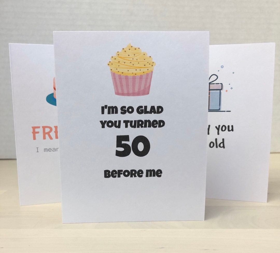 Funny Birthday Card Friend Birthday Card Bestie Birthday Card 50th funny-birthday-card-friend-birthday-card-bestie-birthday-card-50th