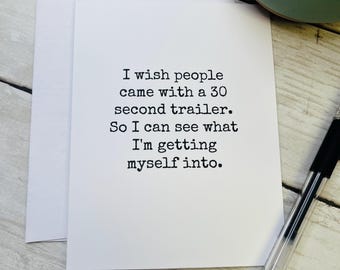Friends Funny Card/ For Friend / For Best Friend / Friendship Card / Funny Cards / Snarky Card / Funny Adult Cards / Funny People