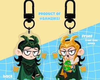 Loki Acrylic Keychain