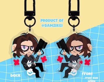 Bucky Barnes Acrylic Keychain