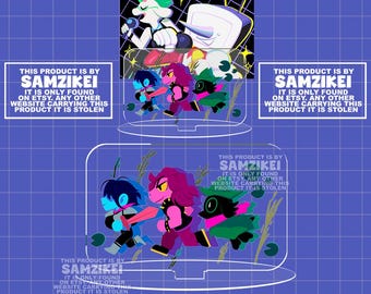 Deltarune Photo Holder Acrylic Standee (Preorder)