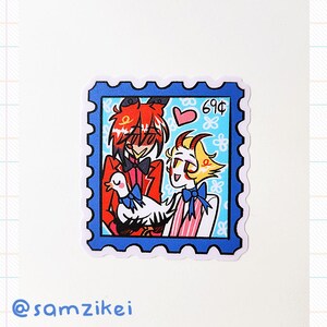RADIOAPPLE Briefmarke 6,5 cm Vinyl Sticker