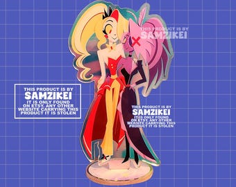 Chaggie Formalwear Rainbow Holo Standee (Preorder)
