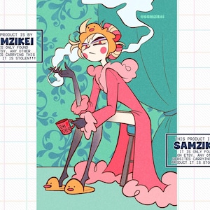 Lucifer hazbin hotel poster - Etsy 日本