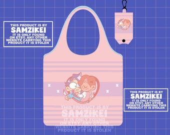 Murdermedia Foldaway Shopping Tote Bag Radiostatic (Preorder)