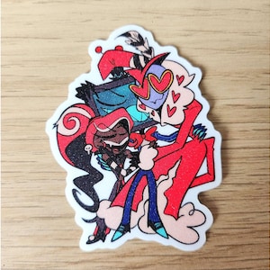 The Vees Vinyl Glitter Sticker