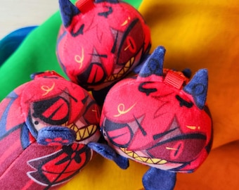 Llavero de peluche chirriante ALASTOR
