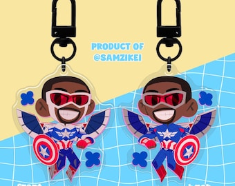 Sam Wilson Acrylic Keychain