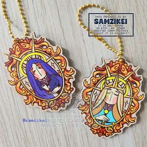 Andraste Leliana Dragon Age Porte-clés en bois