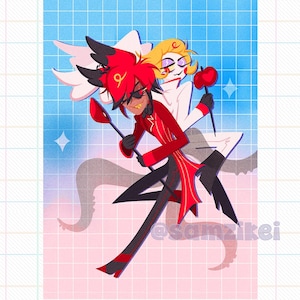 Radioapple Flying Print