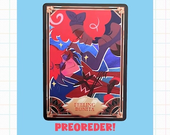 FEELING BONITA Alastor & Velvette Fan Trading Card