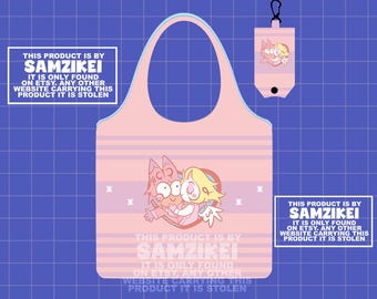 Radioapple Foldaway Shopping Tote Bag