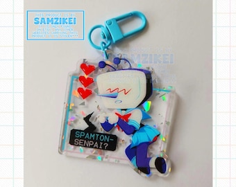Spamtenna Doki Doki Keychain