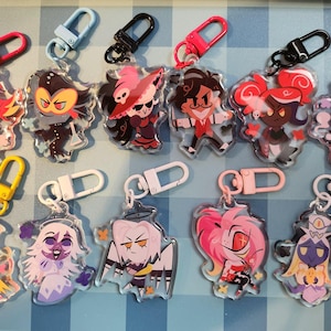 PRÉCOMMANDE ! Breloques acryliques Hazbin Blorbos 2" (LOT 2)