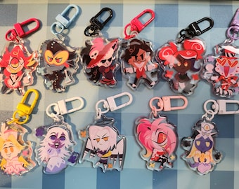 PREORDER! Hazbin Blorbos 2" Acrylic Charms (BATCH 2)