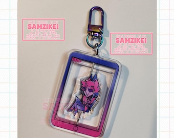 Alastor Spinning Chair Keychain