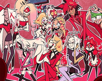 Hazbin Live on Broadway! Print
