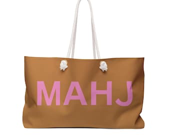 Mahjong Accessories Bag: Tiles, Racks & Mat Organizer