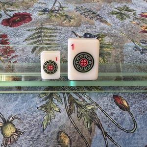 Juego de Mahjong de Viaje – Colección Blueberry Summit, Mini Fichas, Kit de Juego Portátil imagen 2