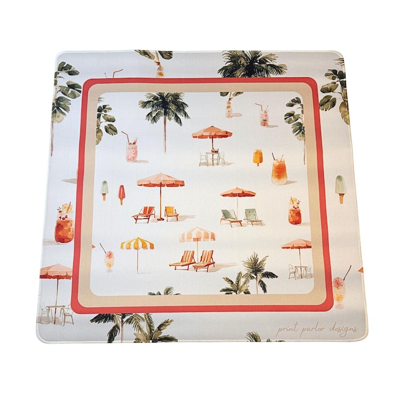 Travel Mahjong Set – Sea Glass Collection, Mini Tiles, Portable Game Kit image 4