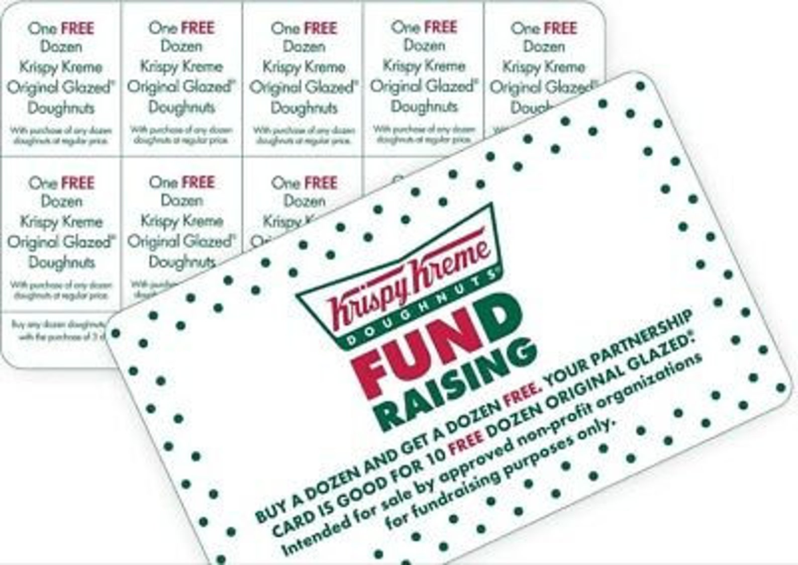 3Krispy Kreme BOGO Cards Buy 1 Get 1 Dozen Free 10 Offers Etsy