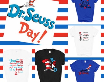 Dr Seuss Day tees