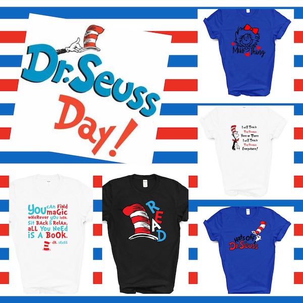 Dr Seuss T Shirts - Etsy