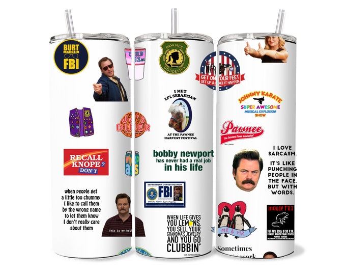 Parks & Rec Tumbler