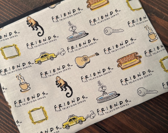 F.R.I.E.N.D.S  zipper pouch