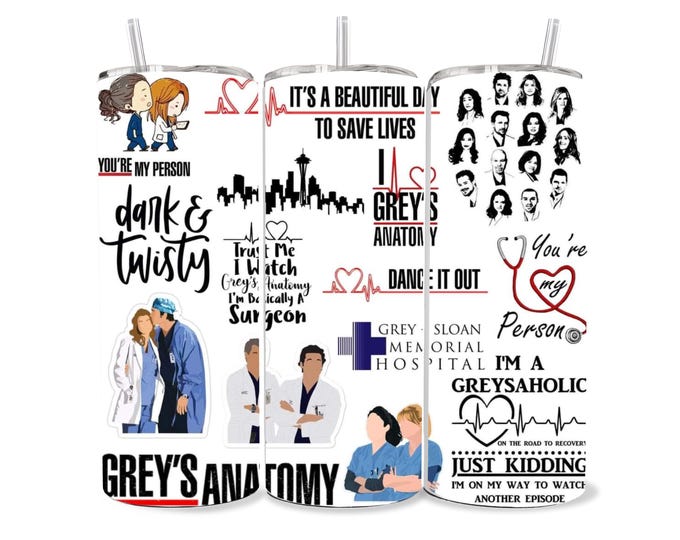 Grey’s tumbler