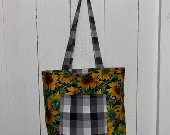 Sunflower Tote Bag