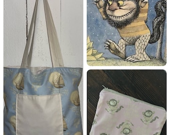 Where the wild things are tote bag