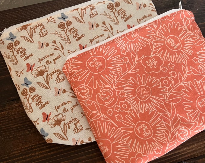 You got this zipper pouch