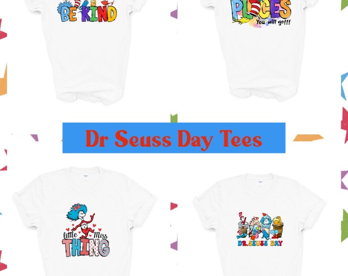 Dr Seuss Day Tees