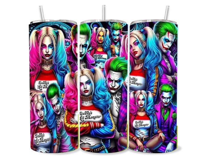 Joker & Harley Tumbler