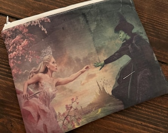 Wicked zipper pouch