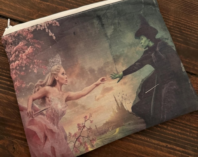 Wicked zipper pouch