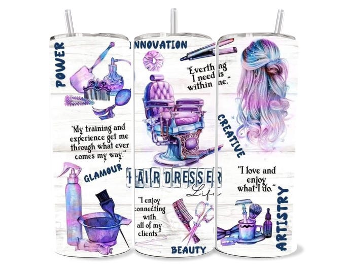 Glamour, Power, Creative … she’s a Hairdresser