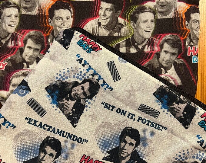 Happy Days Zipper Pouch