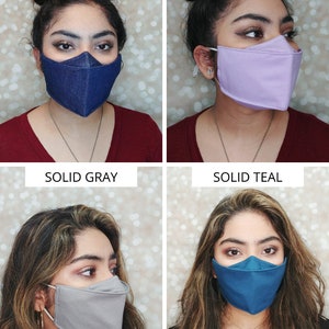 Easy breathe 3d face mask, Anti fog face mask for glasses image 9